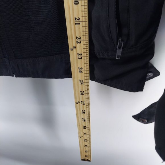 IXON  MOTORCYCLE  BLACK JACKET SIZE MEDIUM AS IS - Picture 10 of 16